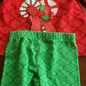 Baby girl Christmas outfit